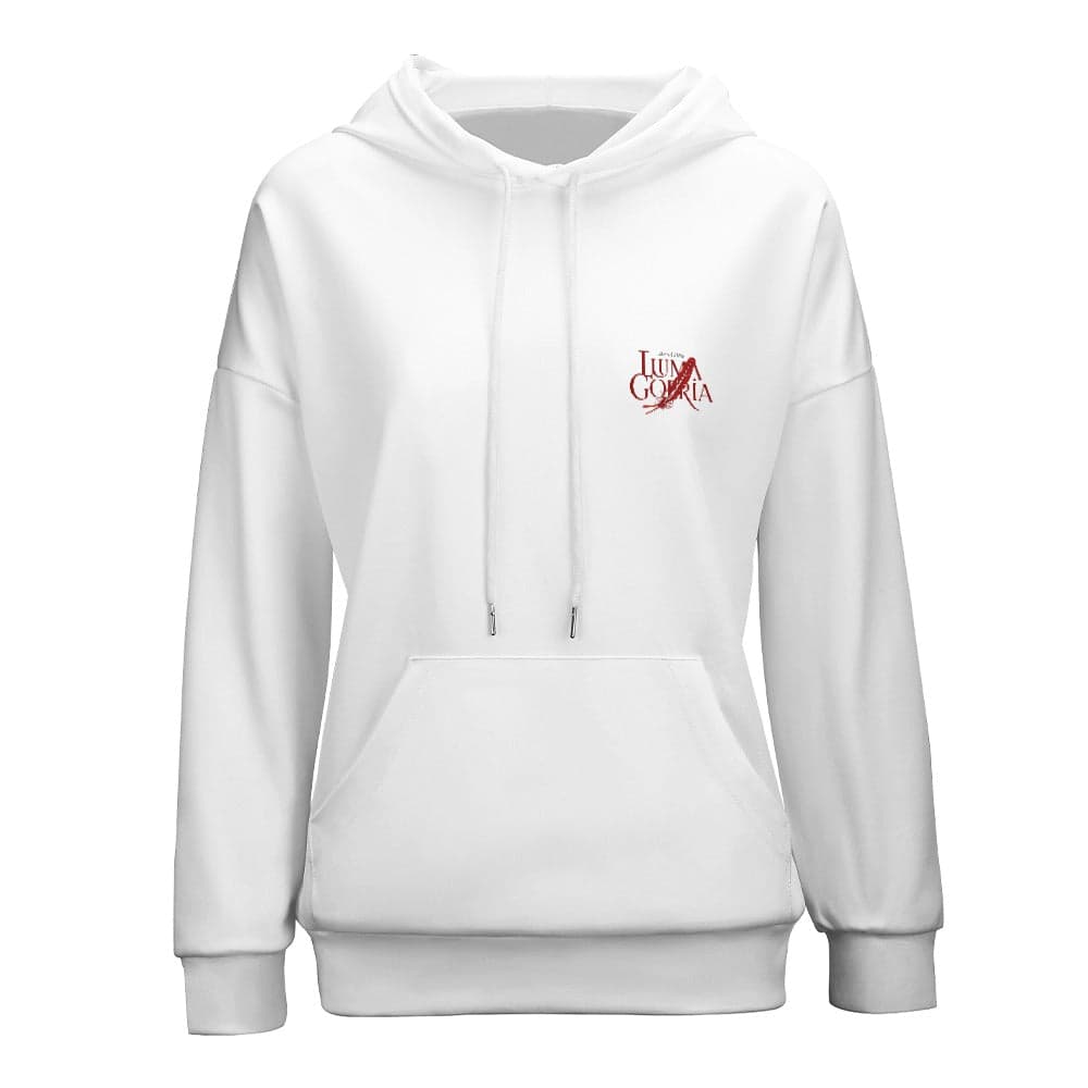 Sweat à capuche femme à manches tombantes