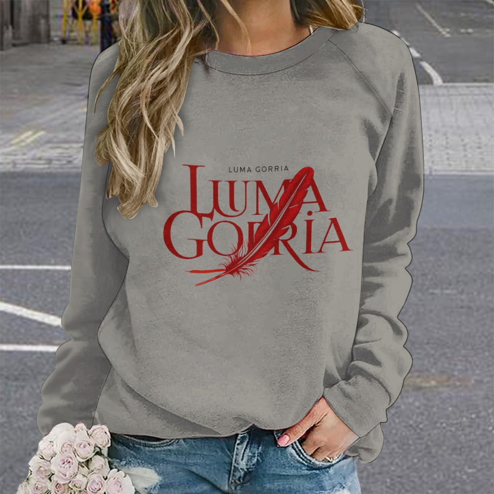 Pull col rond raglan – Doux, chaud et confortable au quotidien Luma Gorria vetement 32.00 Pull col rond Luma Gorria vêtement