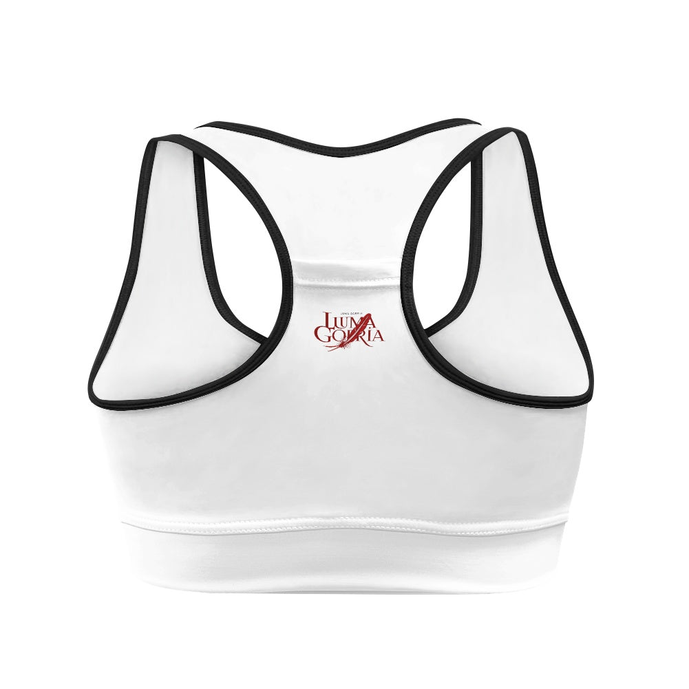 Brassière sport femme – Soutien, confort et poche arrière pratique Luma Gorria vêtement  Brassière sport femme Luma Gorria vêtement