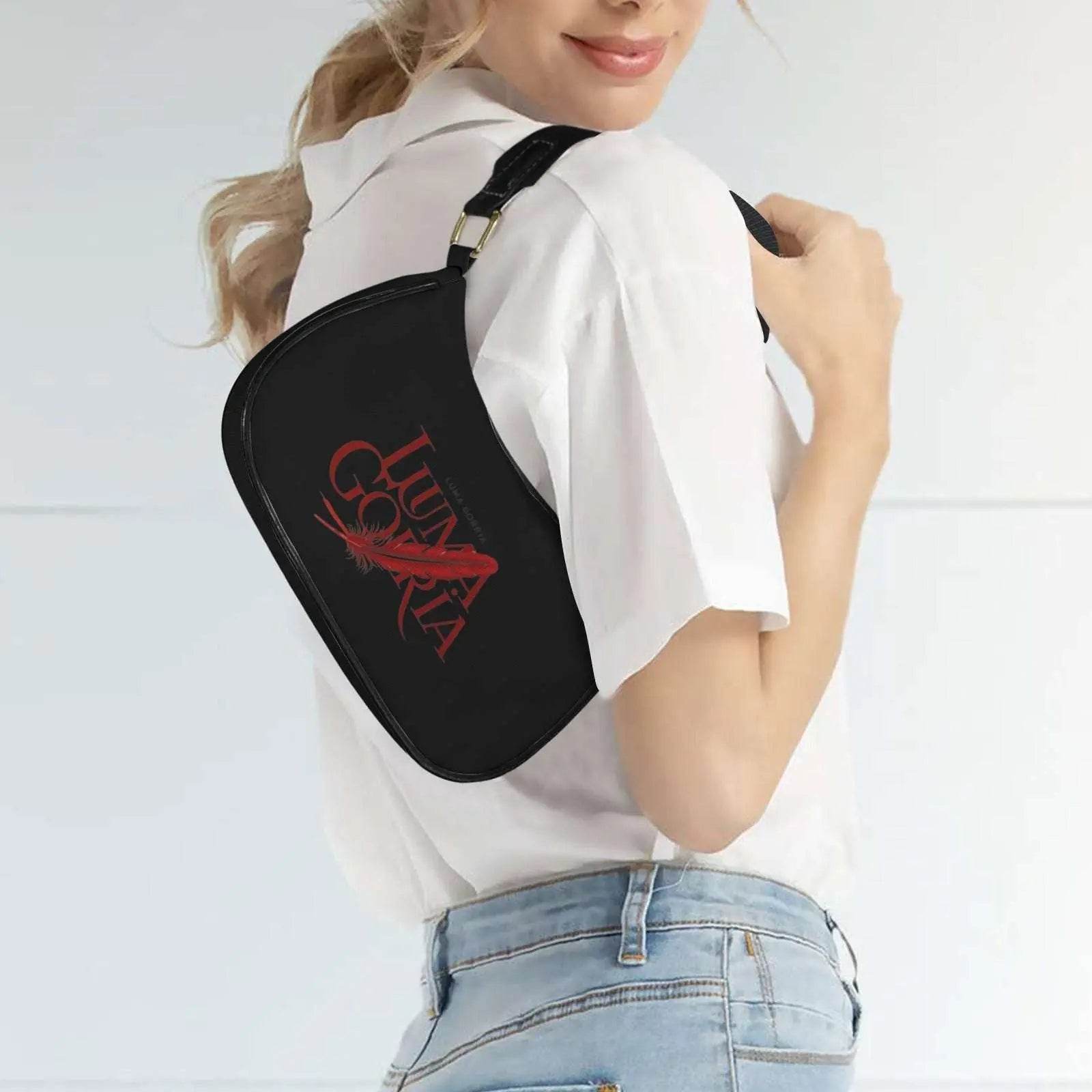 Sac bandoulière femme en nylon avec finition cuir PU – Élégance et praticité pour tous les jours - Luma Gorria vêtement