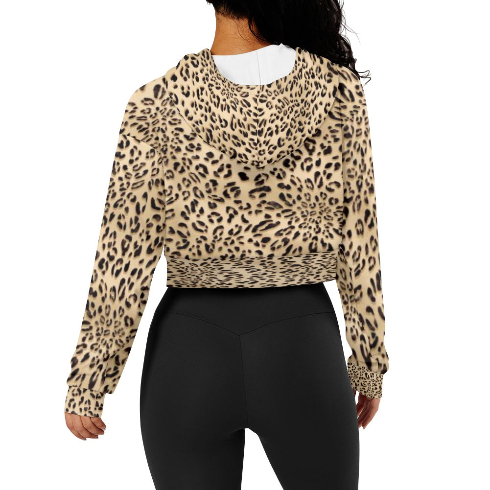 Sweat à capuche court femme – Zippé, tendance et confortable Luma Gorria vêtement  Sweat à capuche court femme Luma Gorria vêtement