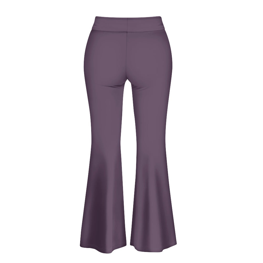 Pantalon évasé femme – Taille haute avec fente élégante Luma Gorria vêtement  pantalon femme Luma Gorria vêtement