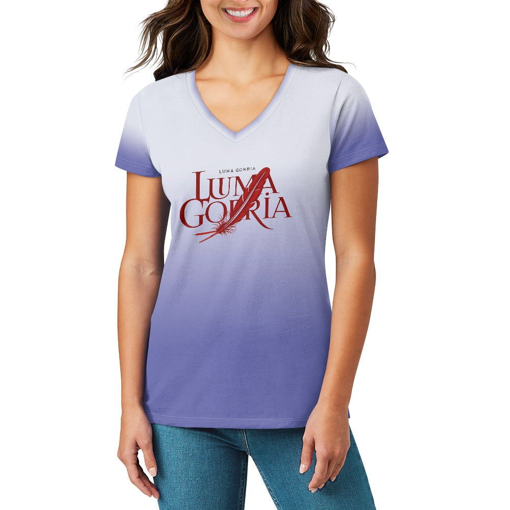 T-shirt femme col V – Manches courtes, doux et extensible Luma Gorria vêtement 34.00 T-shirt femme col V Luma Gorria vêtement
