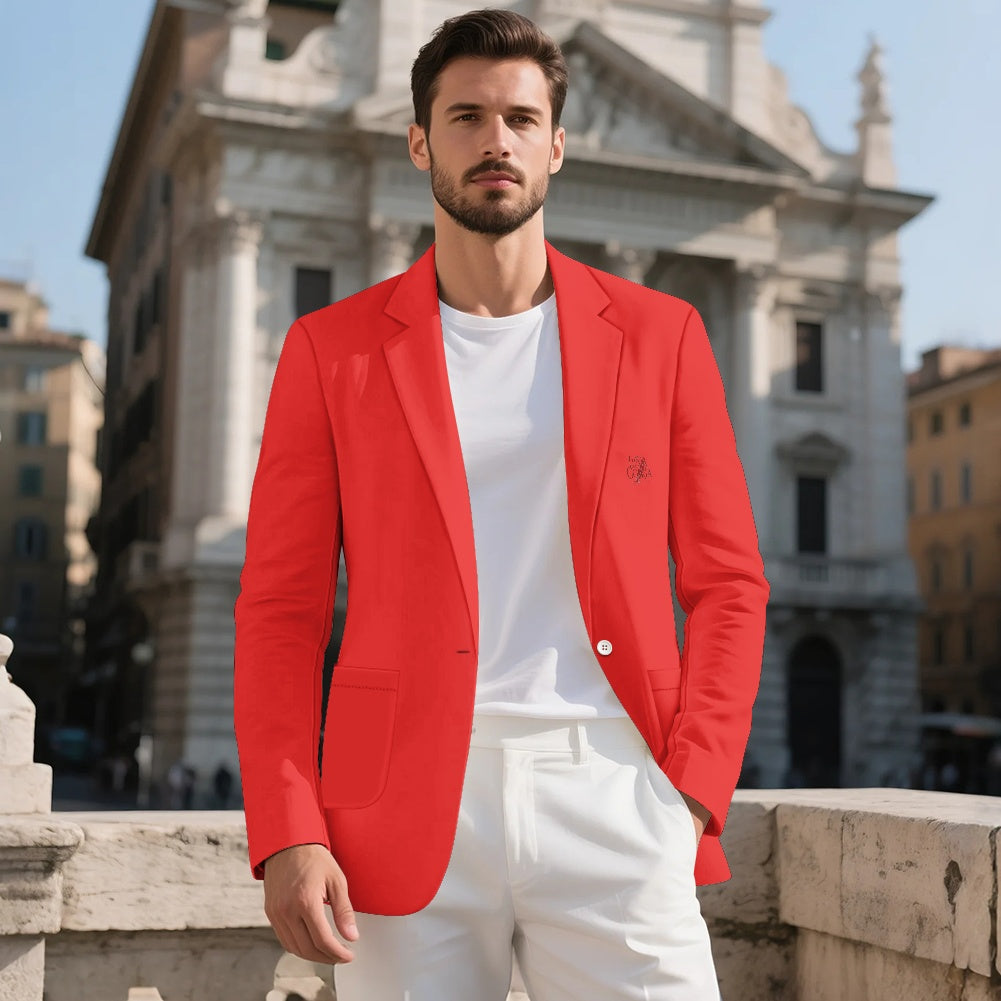 Veste de costume homme – Col classique, coupe chic et élégante Luma Gorria vêtement 82.00 Veste de costume homme Luma Gorria vêtement