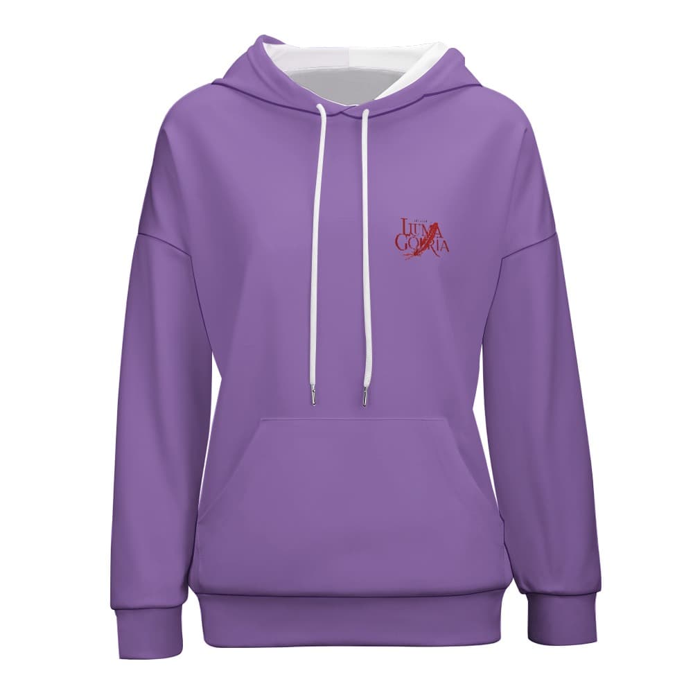 Sweat à capuche femme à manches tombantes