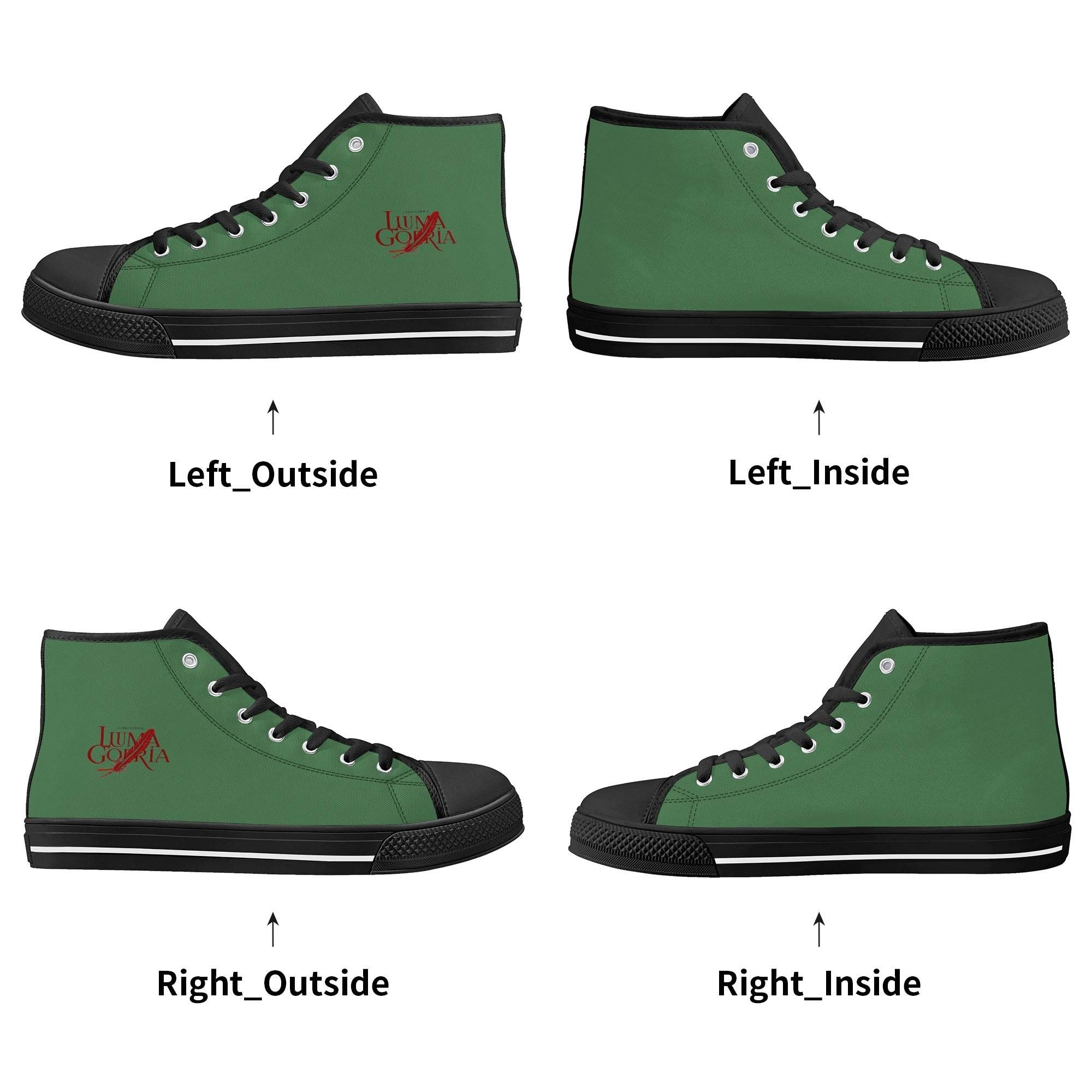Chaussures Montantes en Toile – Élégance et Confort pour un Look Casual. "ELFINA". - Luma Gorria vêtement