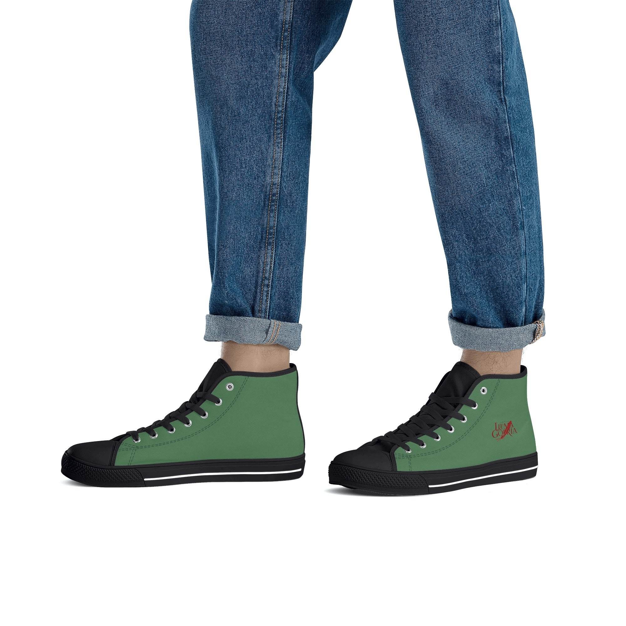 Chaussures Montantes en Toile – Élégance et Confort pour un Look Casual. "ELFINA". - Luma Gorria vêtement