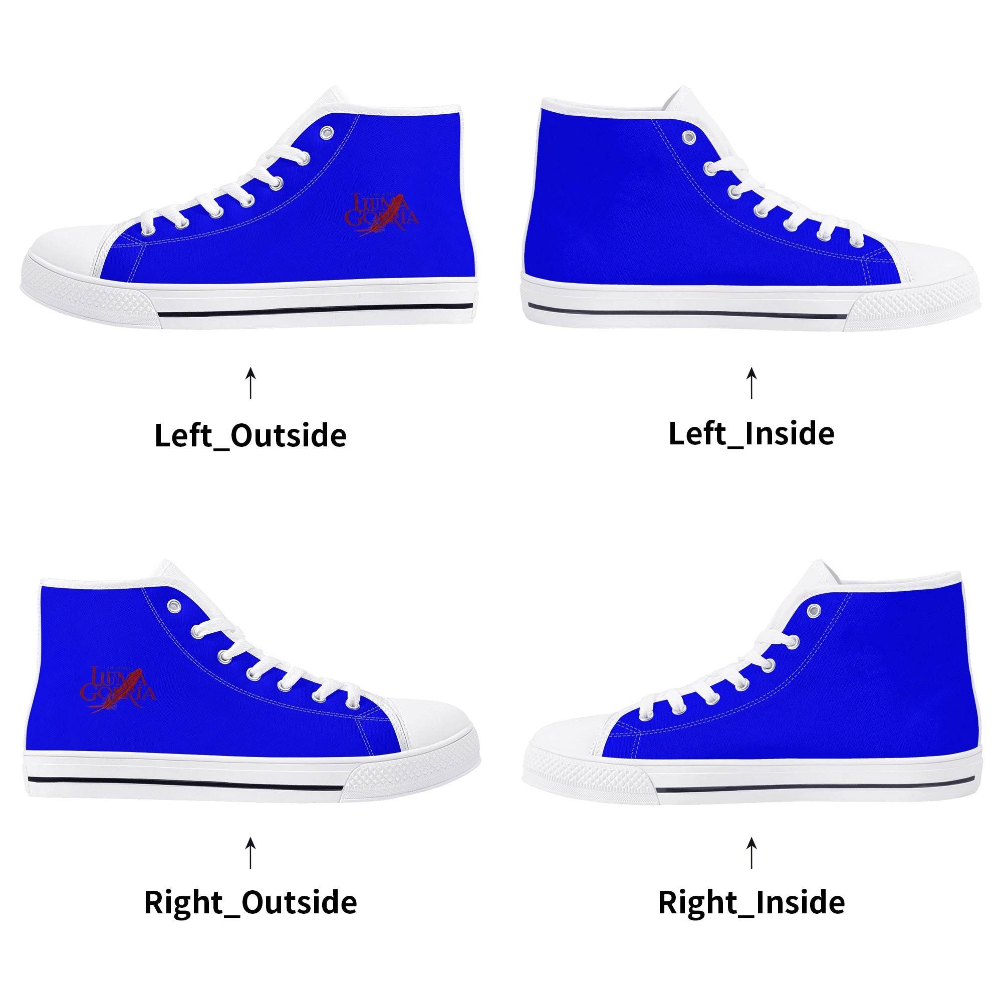 Chaussures Montantes en Toile – Simplicité, Confort et Style Casual. ÉLSSYA". - Luma Gorria vêtement