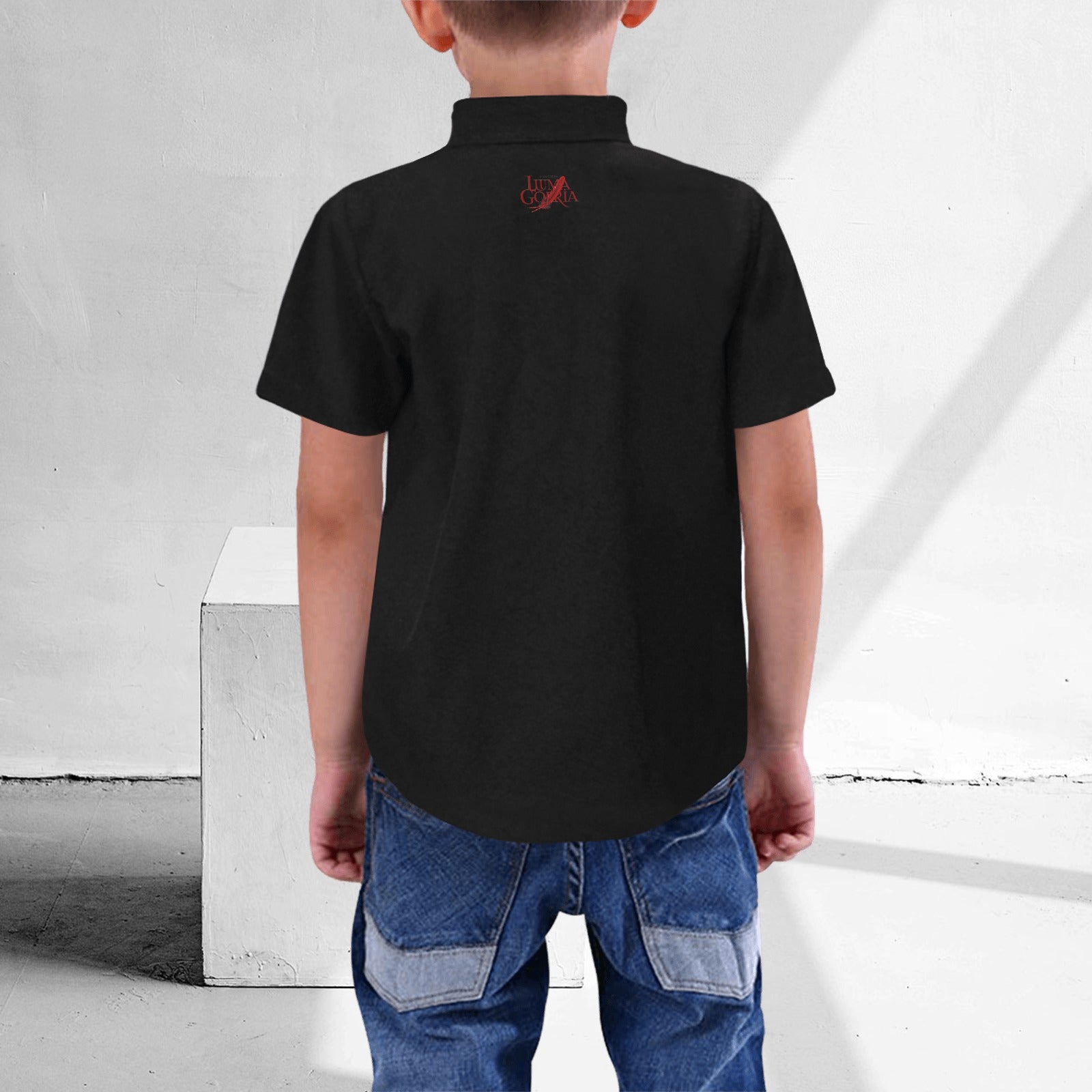 : Chemise Garçon Manche Courte – Légèreté et Élégance - Luma Gorria vêtement