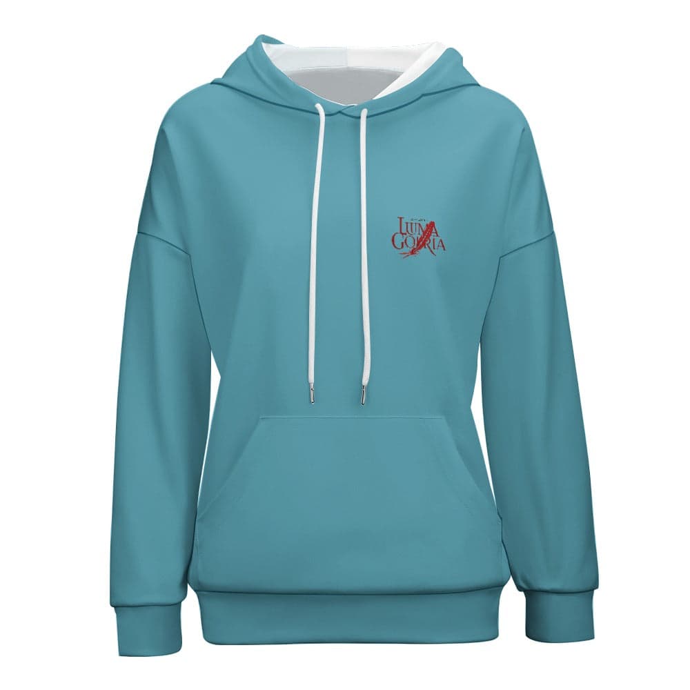 Sweat à capuche femme à manches tombantes