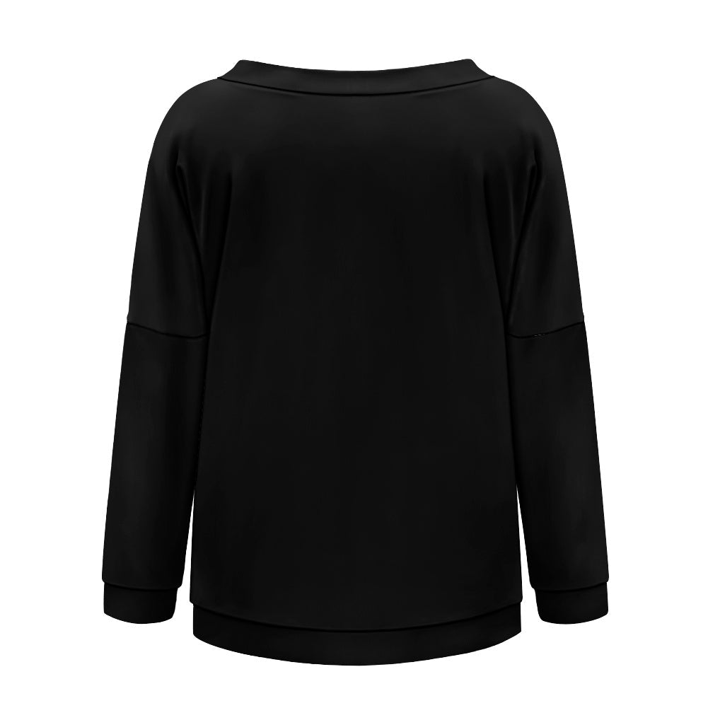 Pull femme – Style moderne à épaule dénudée, doux et extensible Luma Gorria vêtement  Pull femme Luma Gorria vêtement