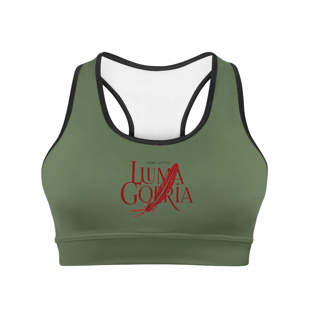 Brassière sport femme – Soutien, confort et poche arrière pratique Luma Gorria vêtement  Brassière sport femme Luma Gorria vêtement