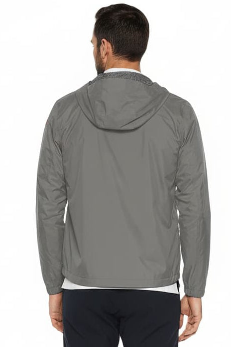 Coupe-vent homme à capuche zippé léger et pratique