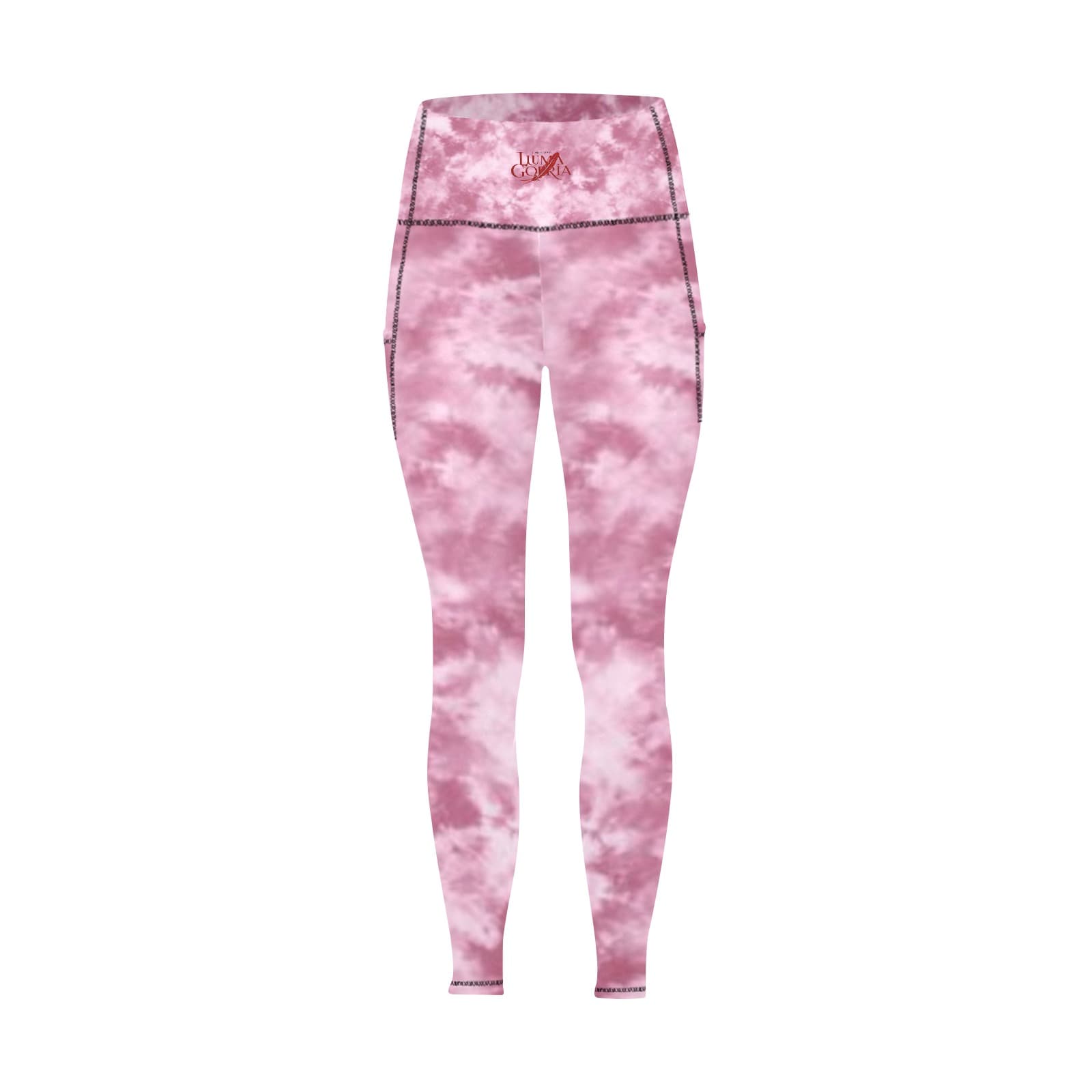 Legging femme taille haute avec poches.