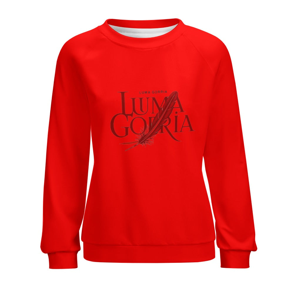 Pull col rond raglan – Doux, chaud et confortable au quotidien Luma Gorria vetement  Pull col rond Luma Gorria vêtement