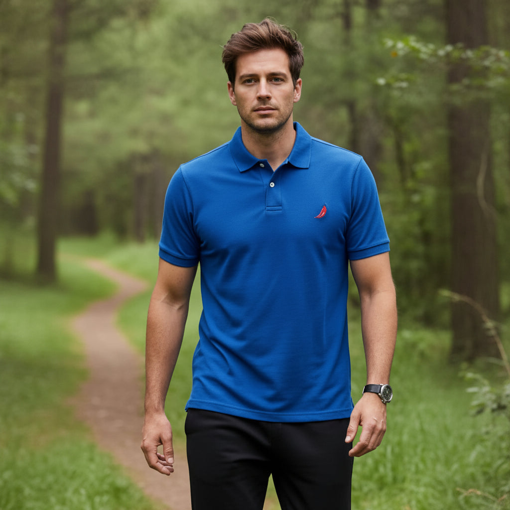 Polo homme manches courtes – Élégance décontractée & confort respirant
