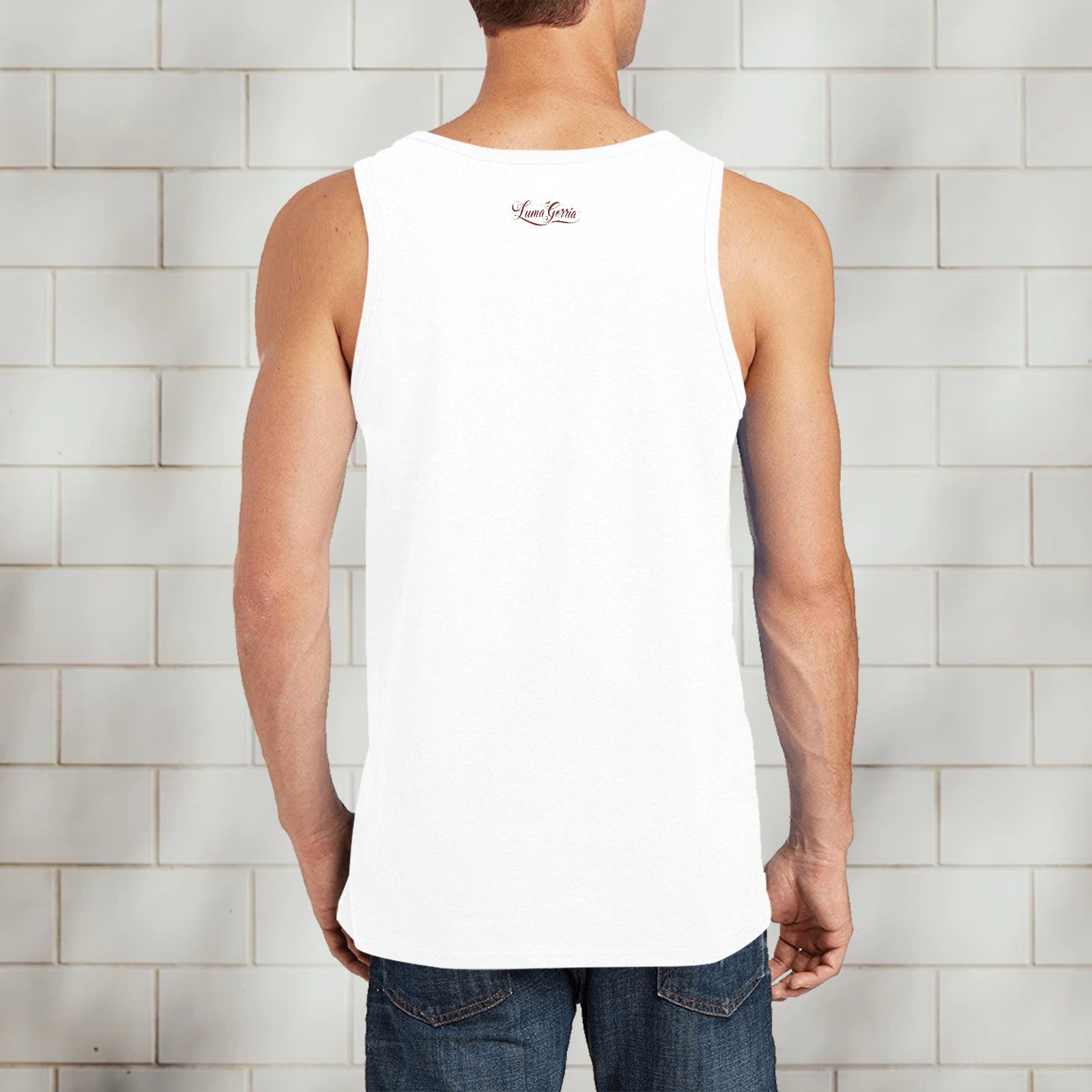 Débardeur Homme 100% Coton avec Message Motivant – Confort et Style. "LUCERO". - Luma Gorria vêtement
