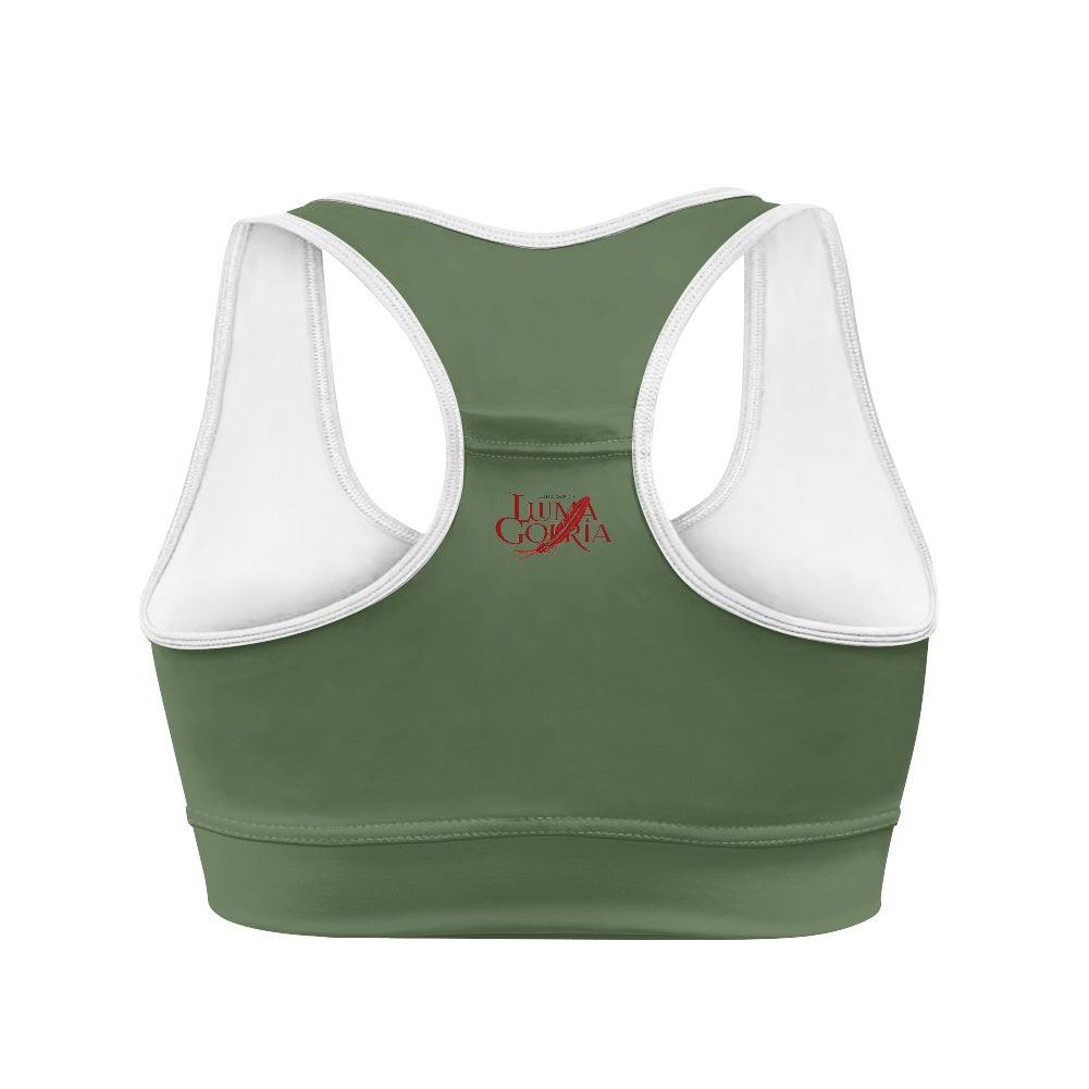 Brassière sport femme – Soutien, confort et poche arrière pratique Luma Gorria vêtement  Brassière sport femme Luma Gorria vêtement