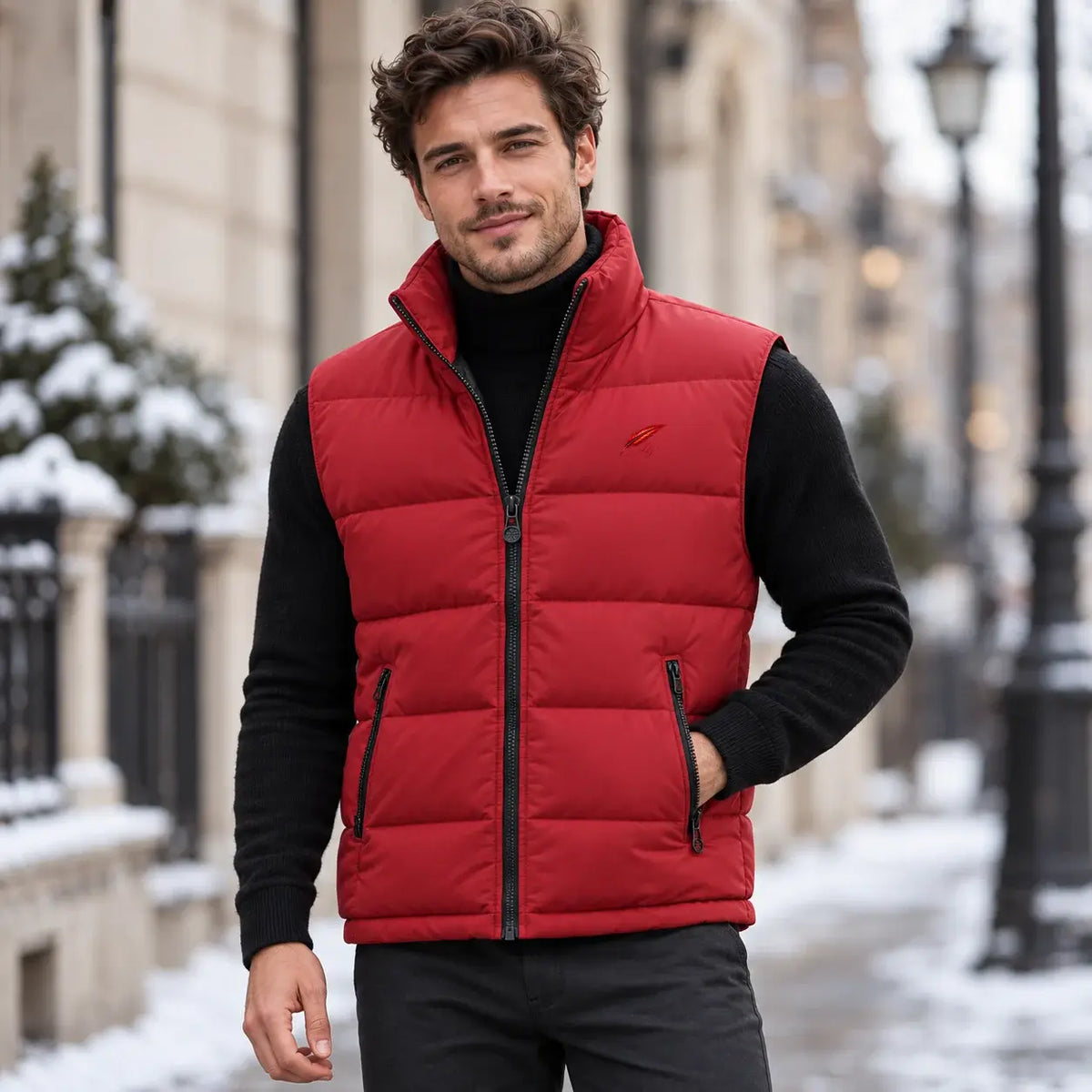 Doudoune sans manches légère pour homme – Chaleur, confort & style outdoor