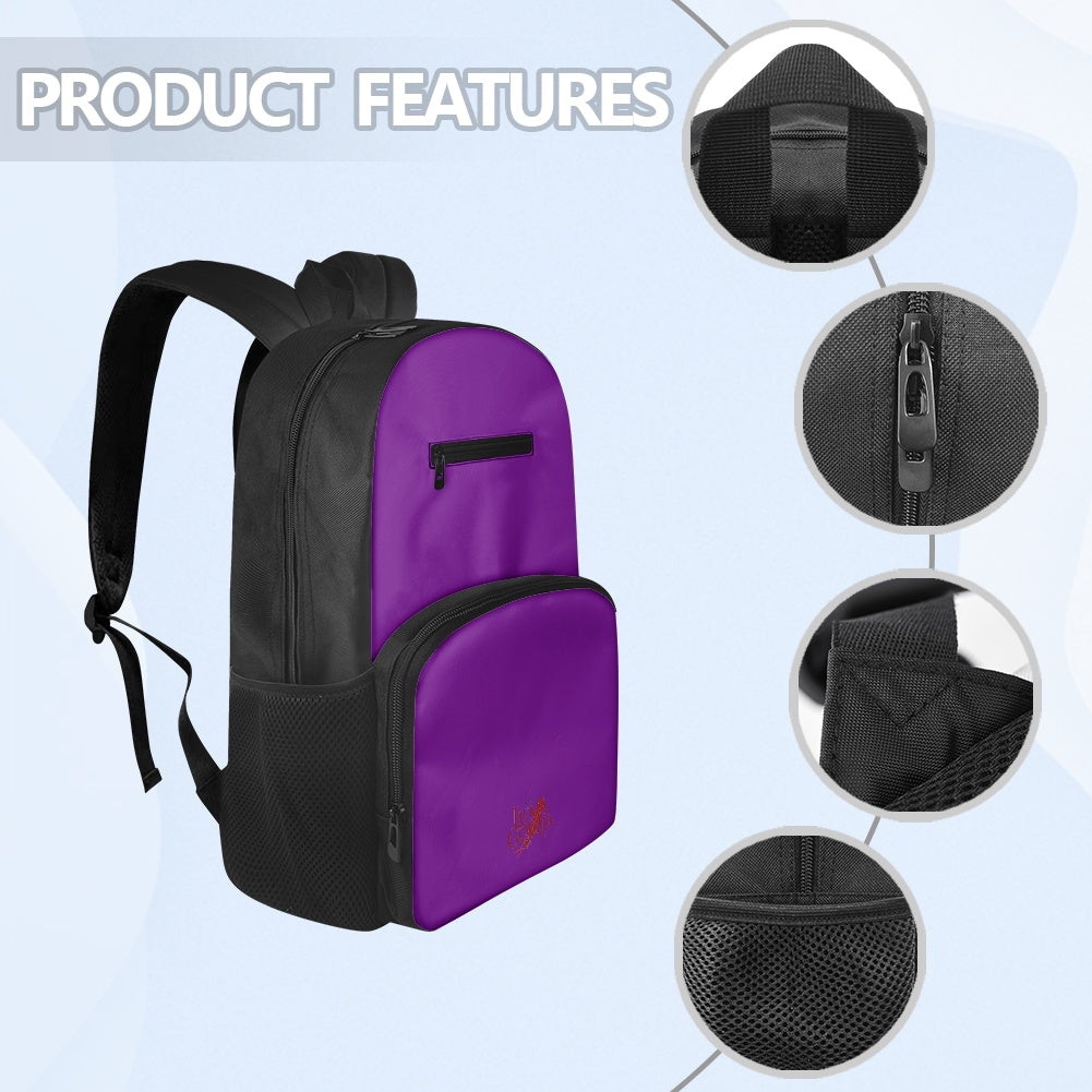 Sac à dos 17 pouces polyester – Confortable, spacieux et pratique Luma Gorria vêtement  sac à dos scolaire Luma Gorria vêtement