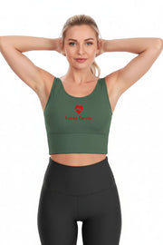 Brassière de sport femme.