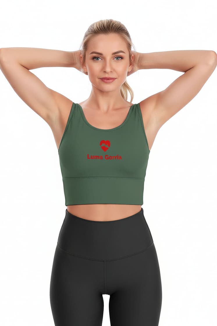 Brassière de sport femme.