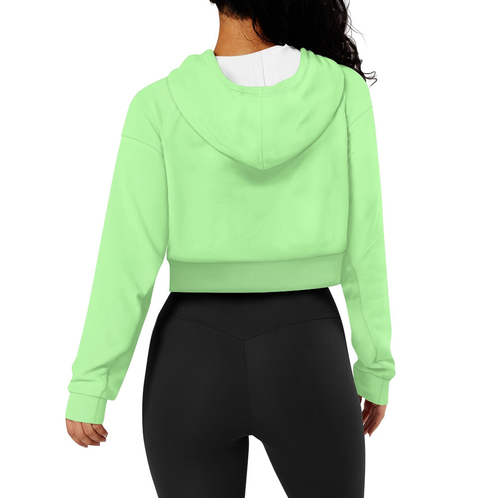 Sweat à capuche court femme – Zippé, tendance et confortable Luma Gorria vêtement  Sweat à capuche court femme Luma Gorria vêtement