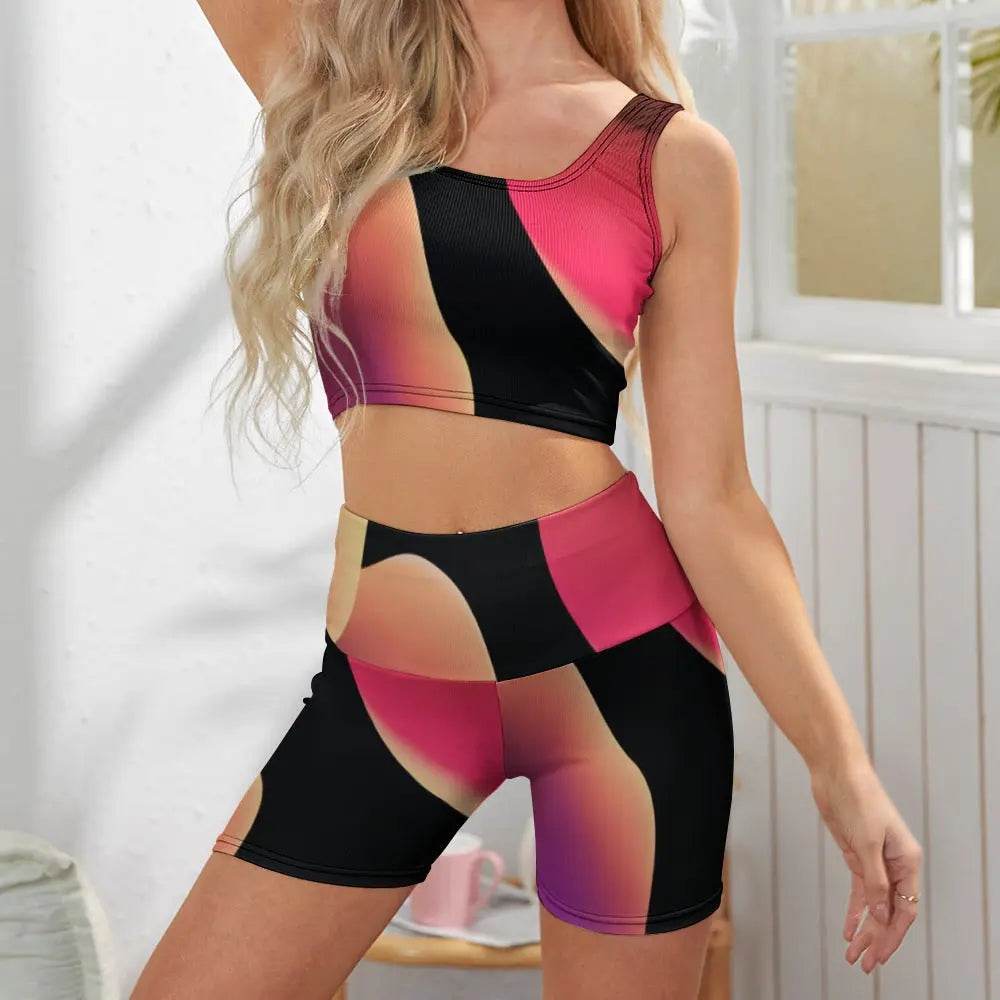 Ensemble Sport Femme Brassière & Legging Court Tendance - Luma Gorria vêtement