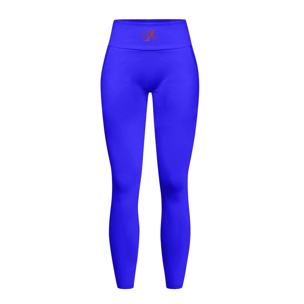 Legging femme – Tissu maillot de bain, respirant avec poches Luma Gorria vêtement  Legging femme avec poches Luma Gorria vêtement