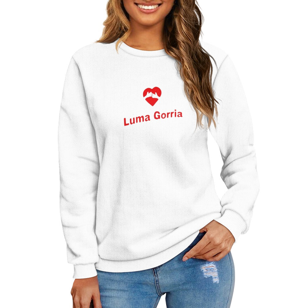 Pull femme – Doux, respirant et disponible du S au 5XL Luma Gorria vêtement 45.00 Pull femme Luma Gorria vêtement