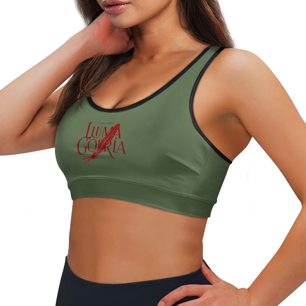 Brassière sport femme – Soutien, confort et poche arrière pratique Luma Gorria vêtement  Brassière sport femme Luma Gorria vêtement
