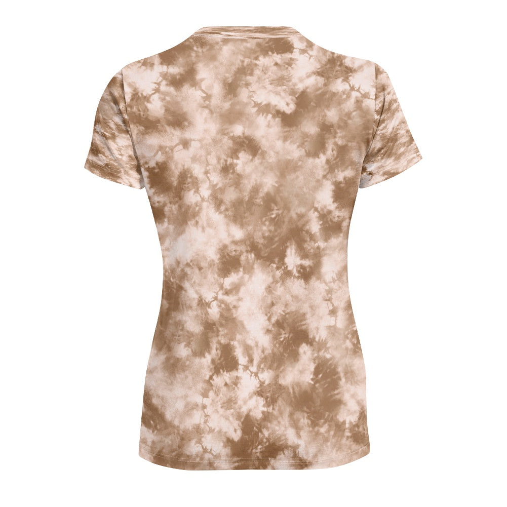 T-shirt femme col rond – Léger, élastique et confortable Luma Gorria vêtement  T-shirt femme col rond Luma Gorria vêtement