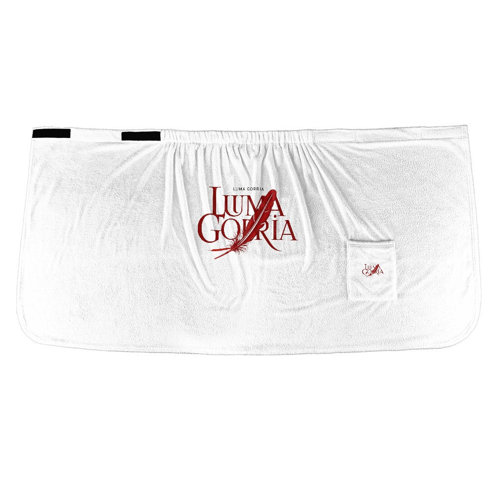 Serviette de bain femme velcro – Douce, chaude et avec poche Luma Gorria vêtement  serviette de toilette Luma Gorria vêtement