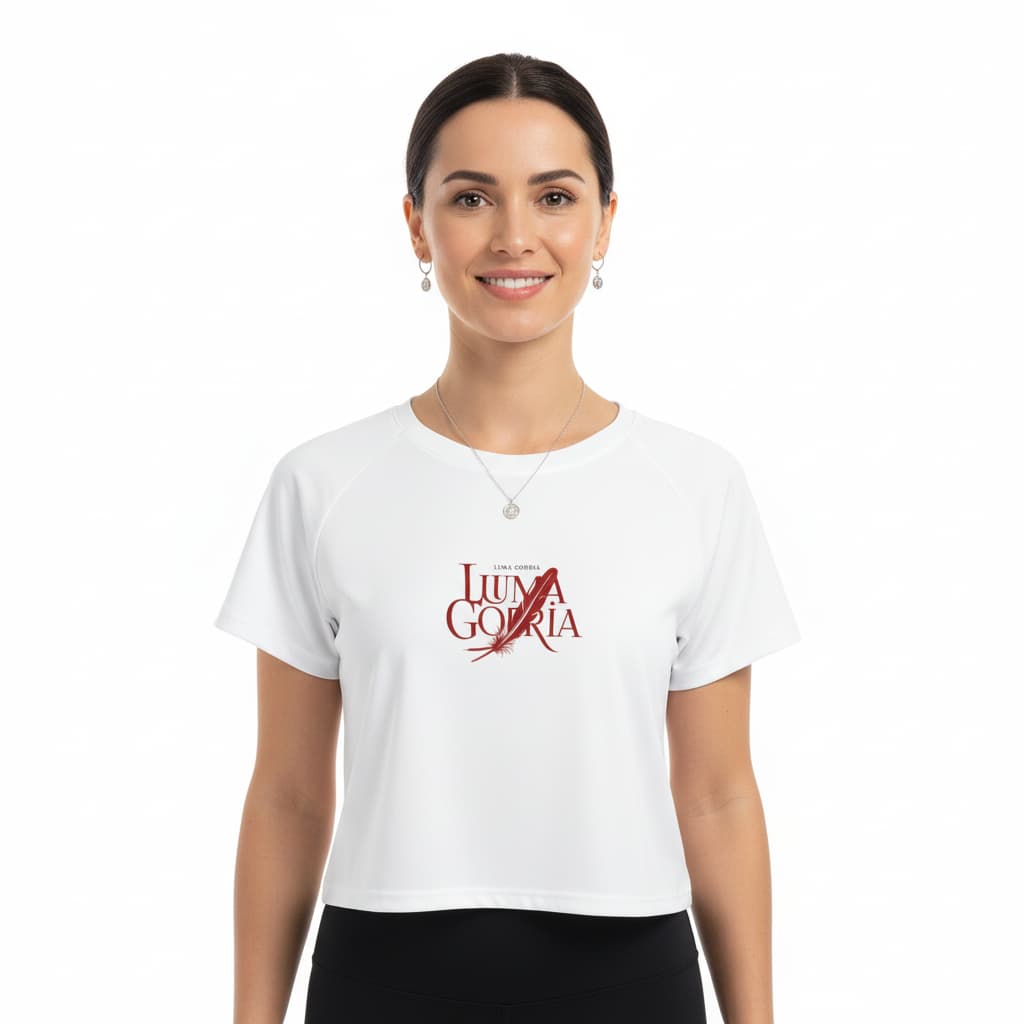 Haut court actif femme à fente arrière – Confort & liberté de mouvement