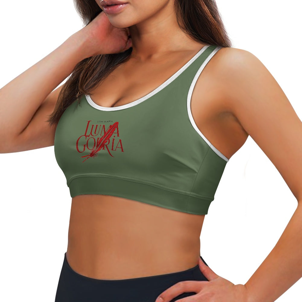 Brassière sport femme – Soutien, confort et poche arrière pratique Luma Gorria vêtement 32.00 Brassière sport femme Luma Gorria vêtement