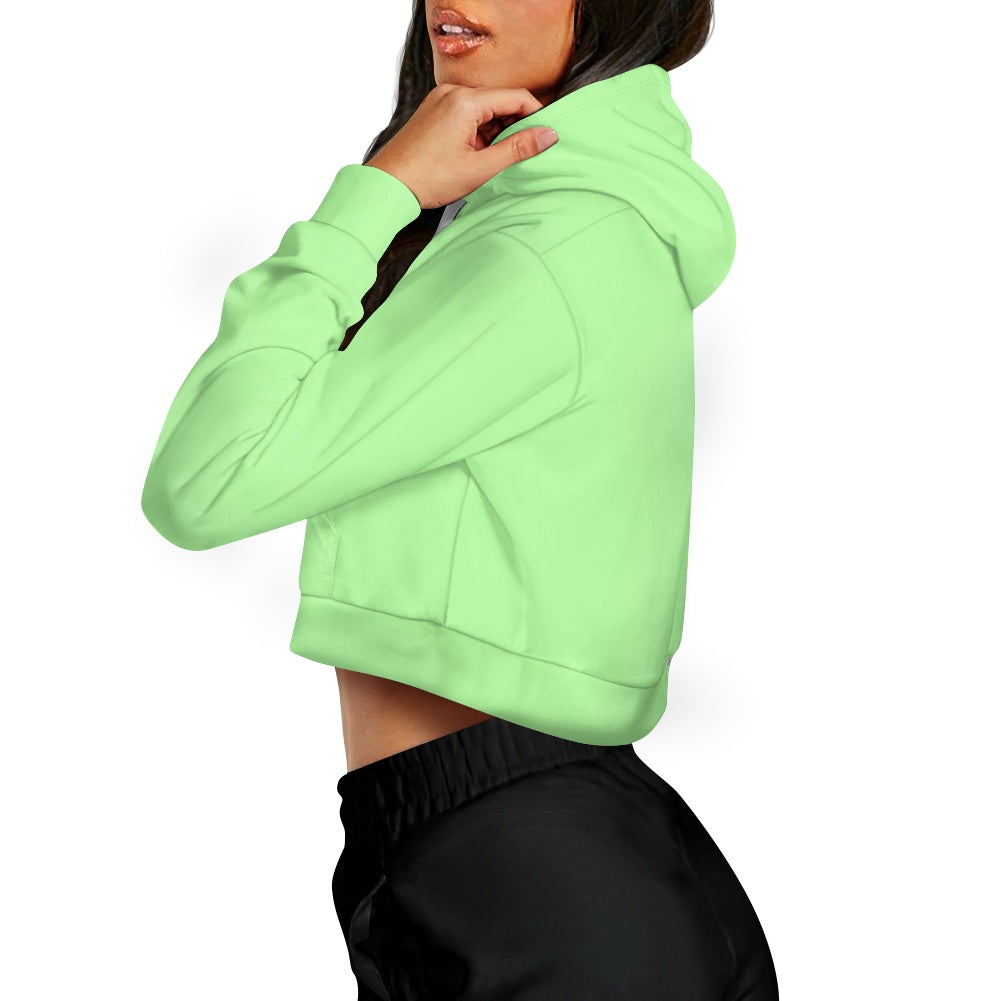 Sweat à capuche court femme – Zippé, tendance et confortable Luma Gorria vêtement  Sweat à capuche court femme Luma Gorria vêtement