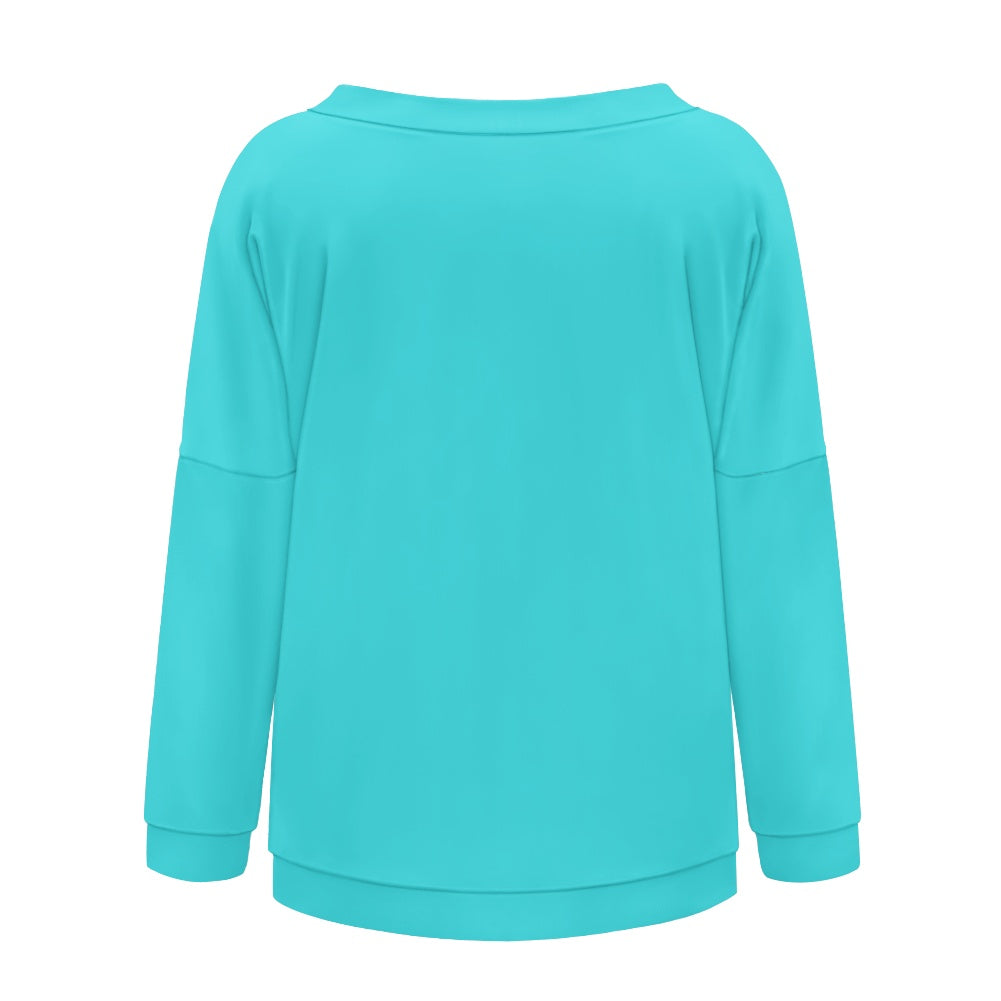 Pull femme – Style moderne à épaule dénudée, doux et extensible Luma Gorria vêtement  Pull femme Luma Gorria vêtement
