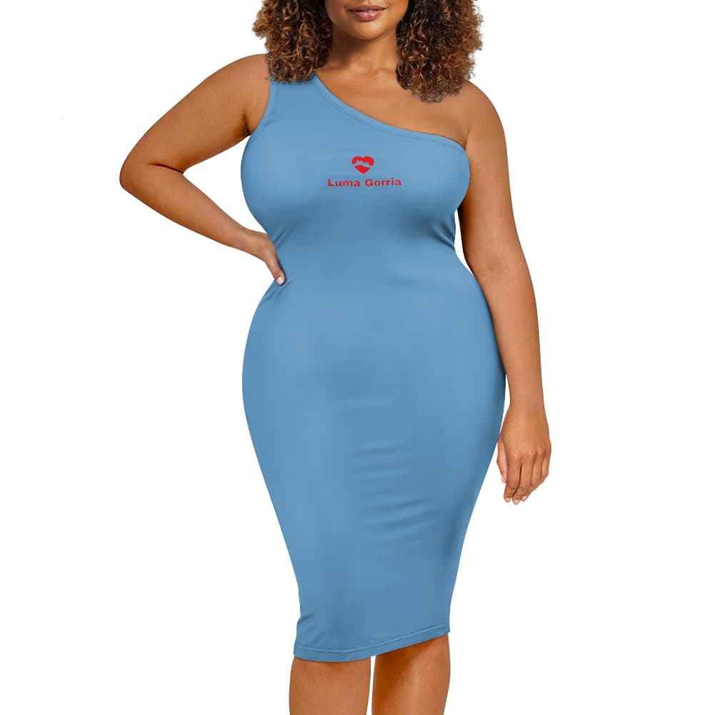 Robe femme asymétrique une épaule – Élégance moderne & silhouette sublimée