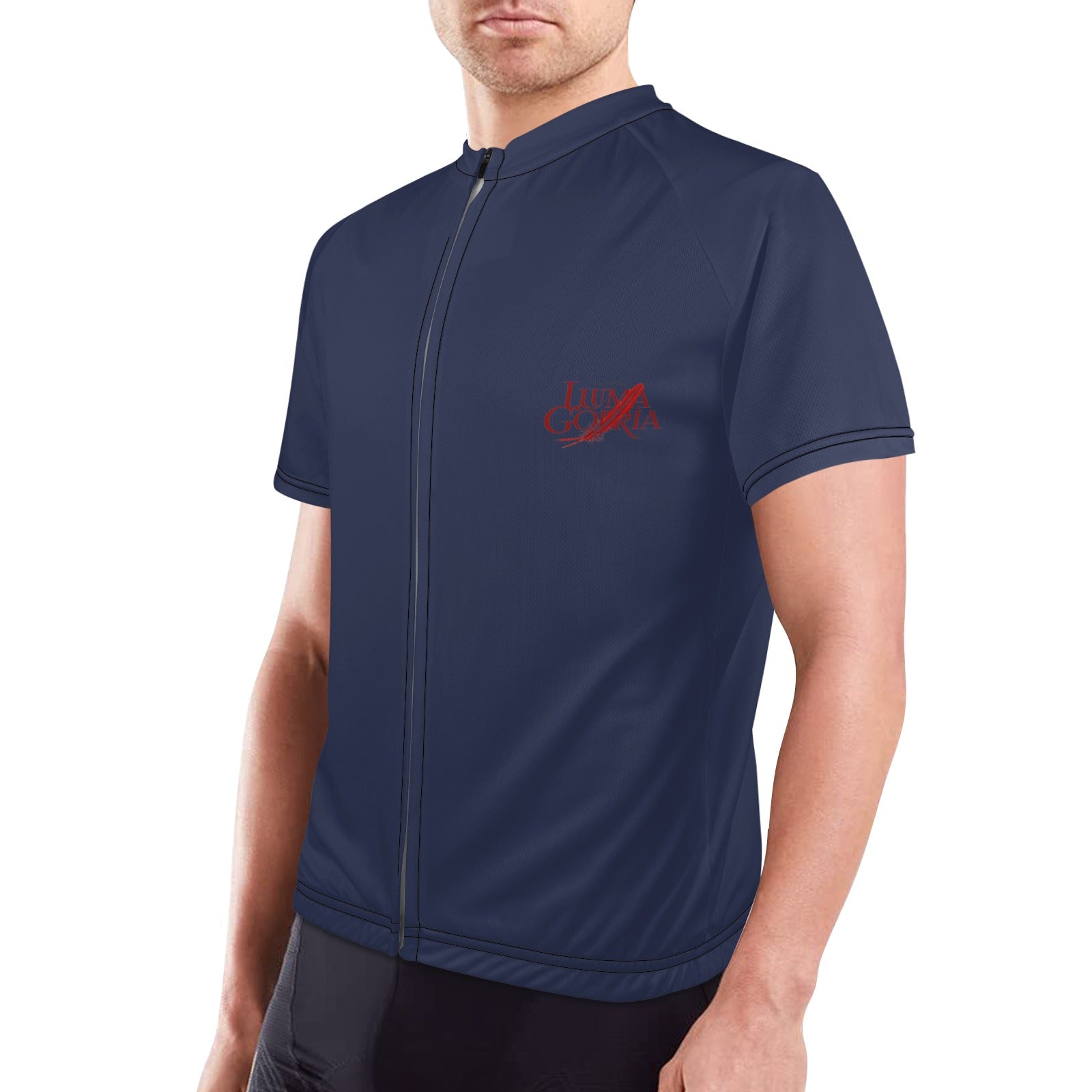 Maillot cyclisme homme – Respirant, poches arrière, bande réfléchissante