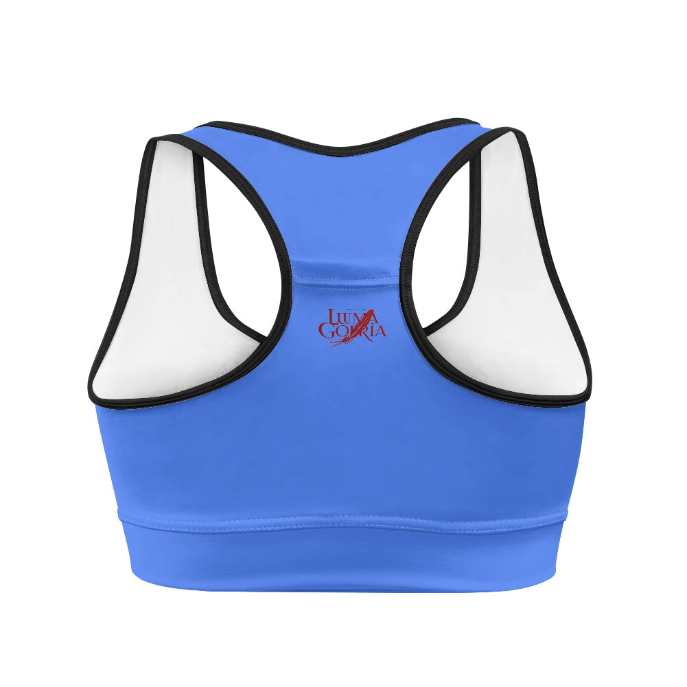 Brassière sport femme – Soutien, confort et poche arrière pratique Luma Gorria vêtement  Brassière sport femme Luma Gorria vêtement