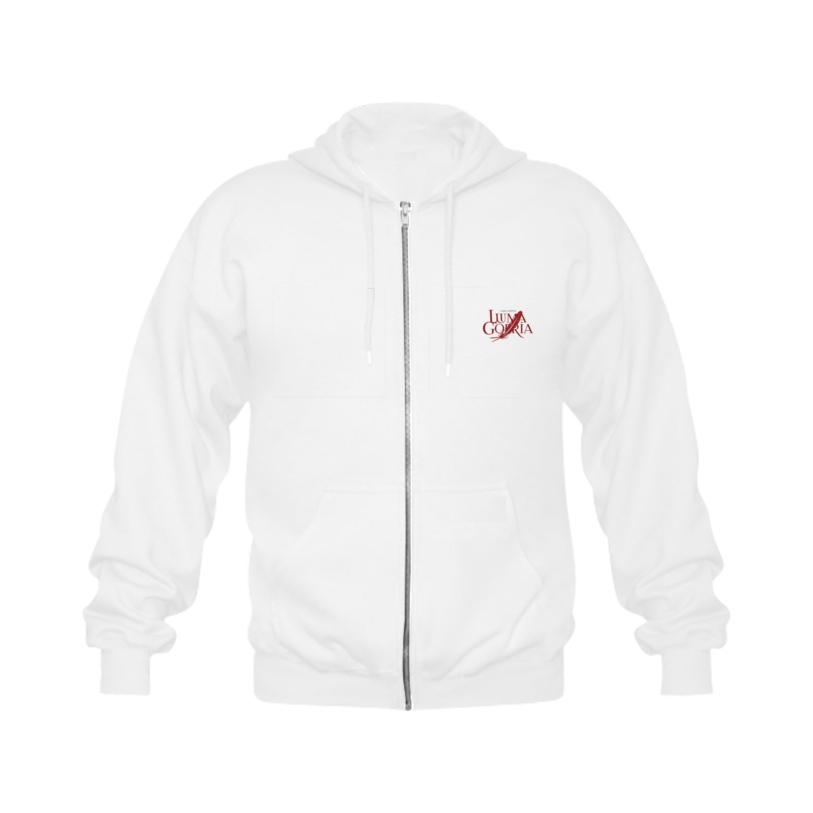Sweat à capuche zippé homme – Classique, coton & polyester