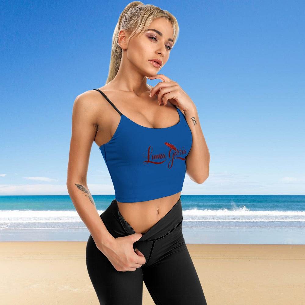 Crop Top Femme à Fines Bretelles - Luma Gorria vêtement
