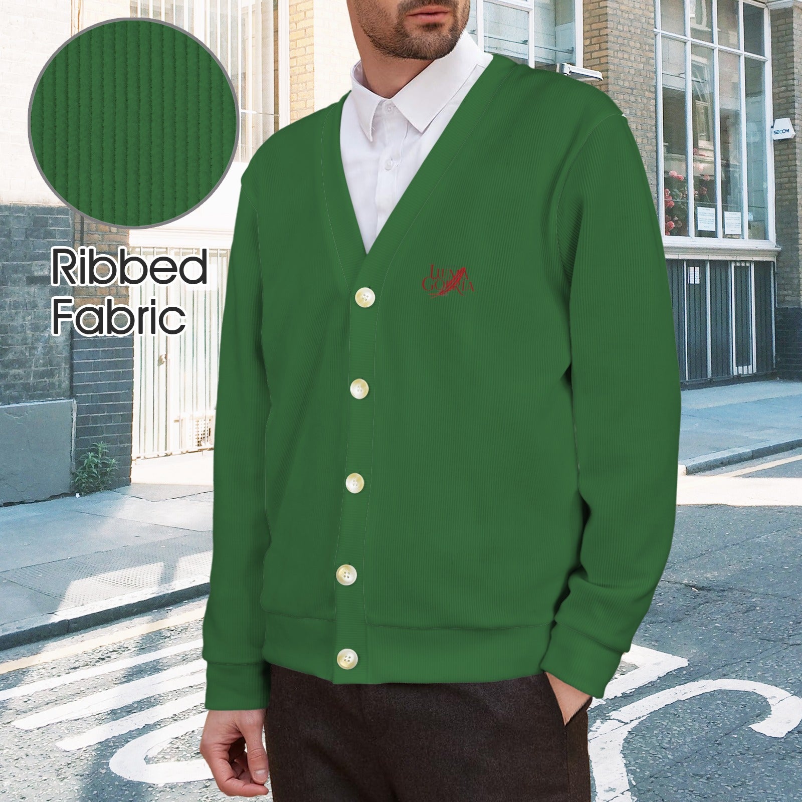 Cardigan homme – Col V, léger et élégant pour toutes occasions