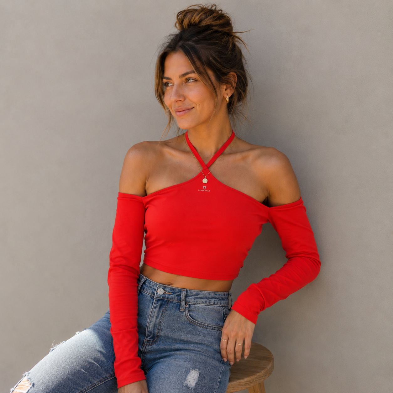 Haut dos nu à lacets pour femme – Crop top élégant & audacieux