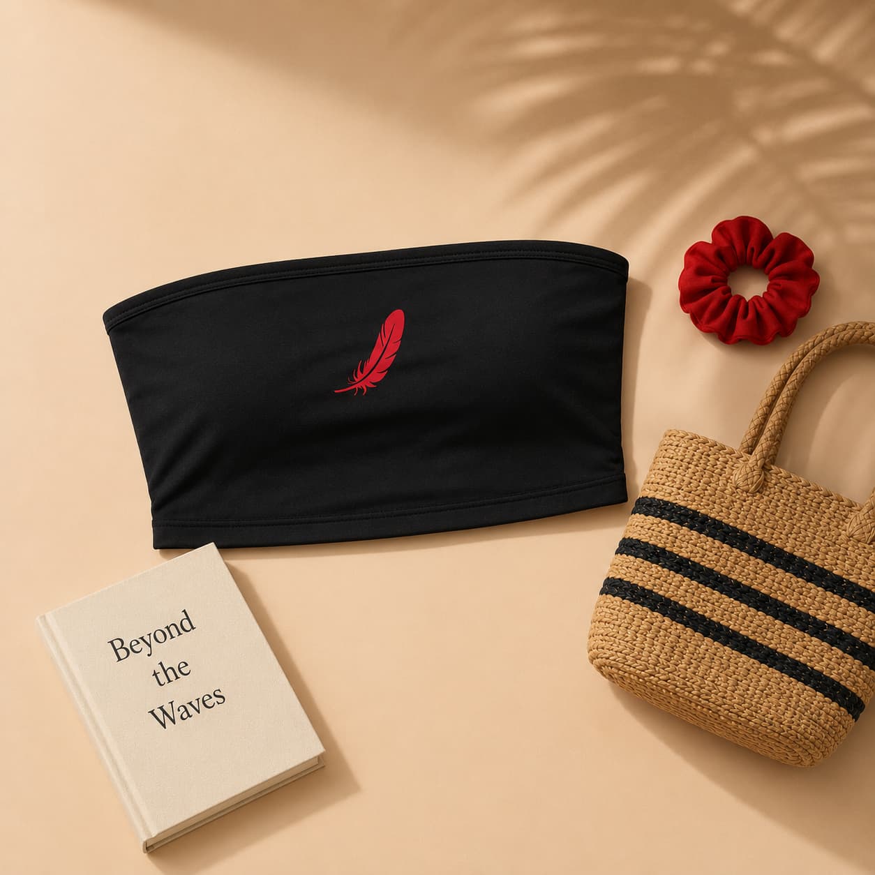 Bandeau de poitrine femme en jersey – Confort léger & maintien naturel
