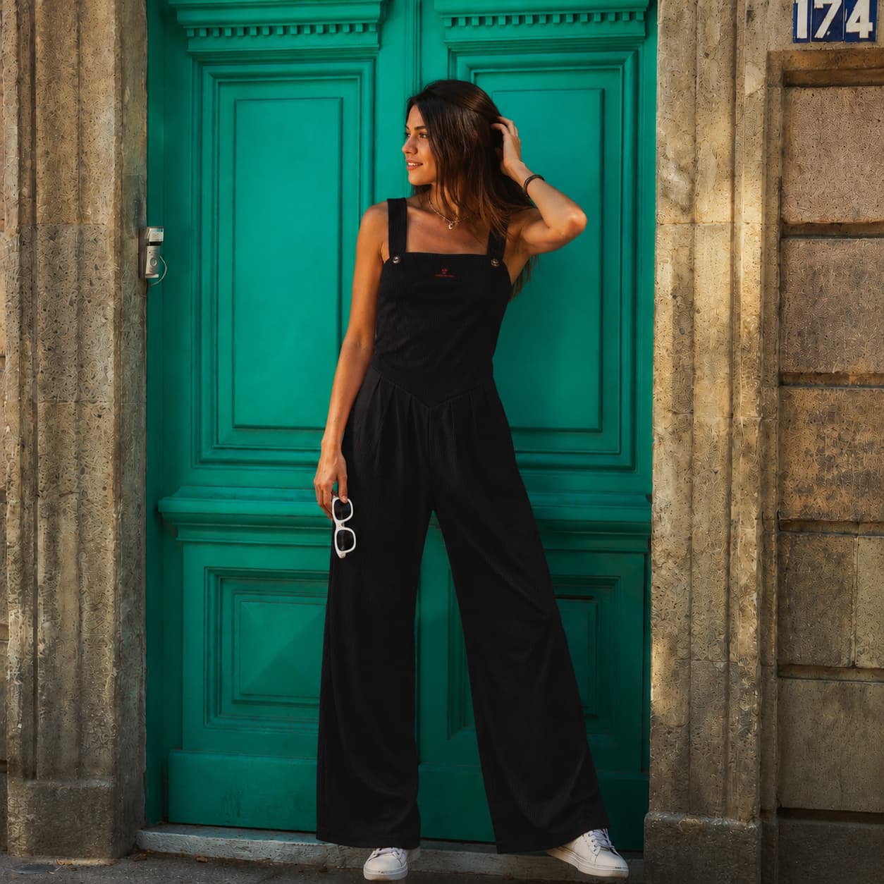 Combinaison pantalon femme jambes larges – Légère, élégante & estivale