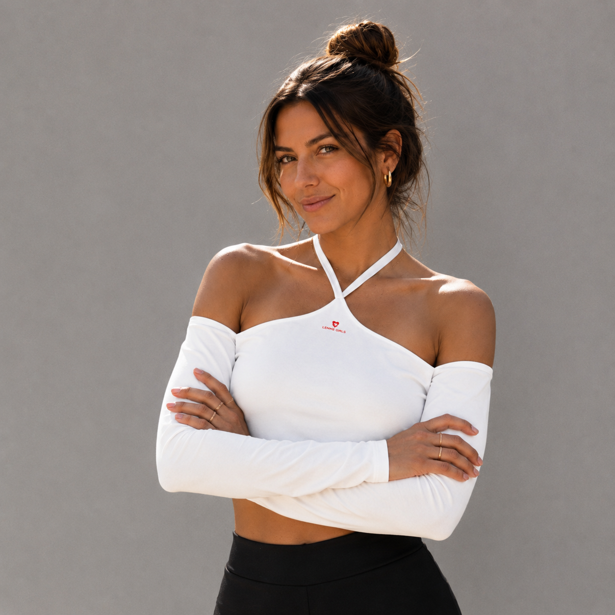 Haut dos nu à lacets pour femme – Crop top élégant & audacieux