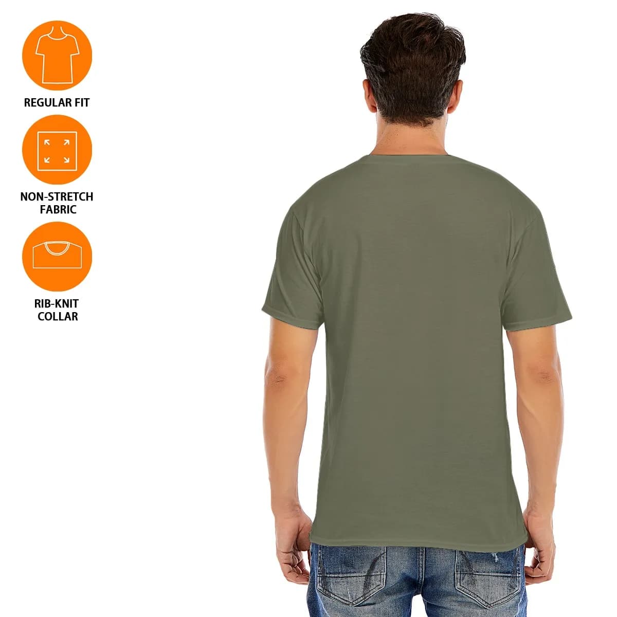 T-shirt manches courtes col rond – Essentiel du quotidien