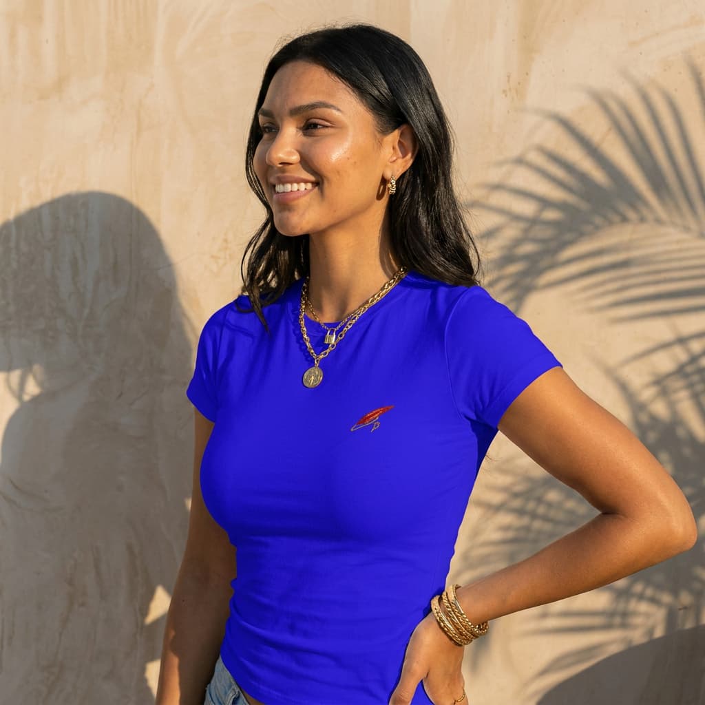 T-shirt slim fit pour femme – Style moderne & silhouette sublimée