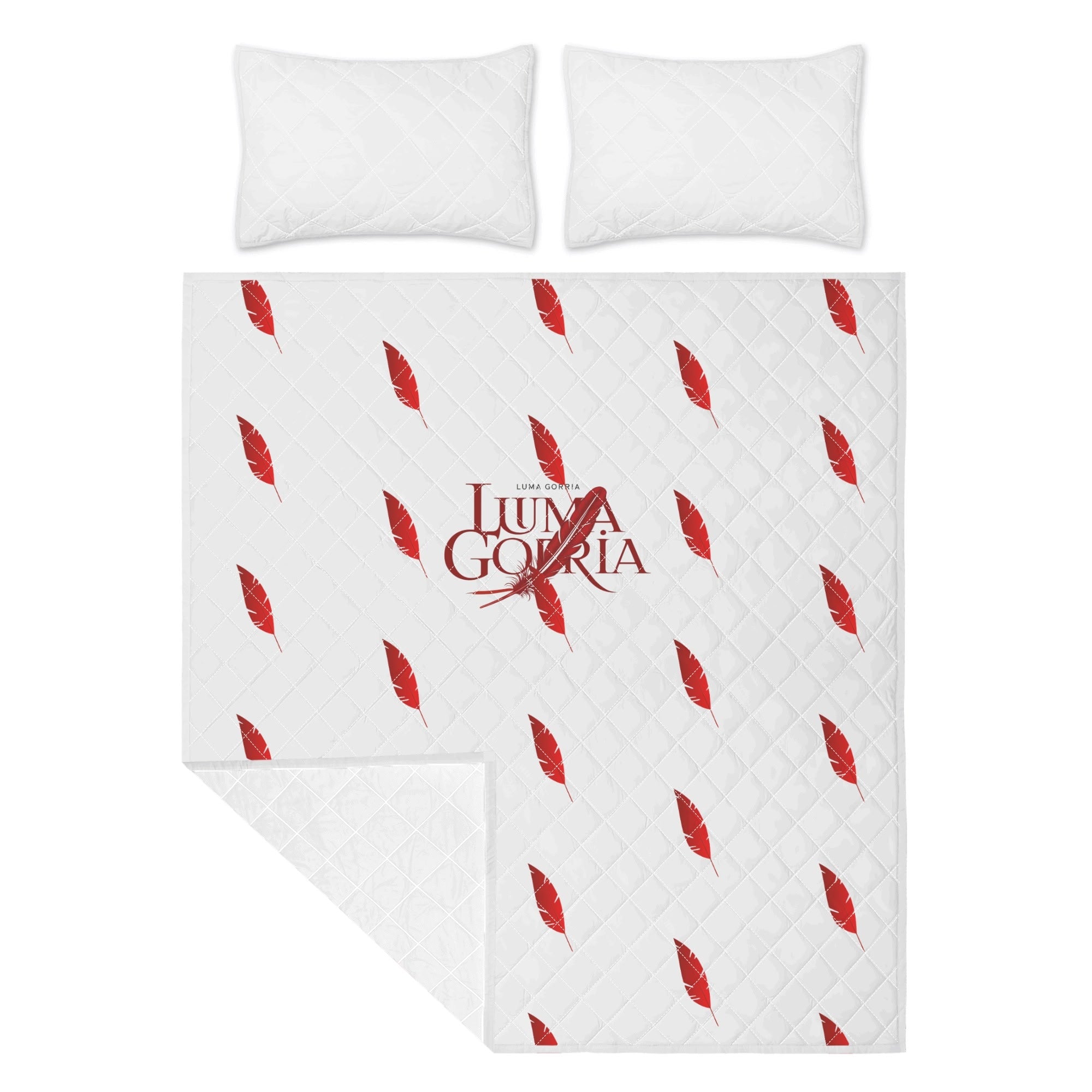 Parure de Lit 3 Pièces Coton Hypoallergénique - Luma Gorria vêtement